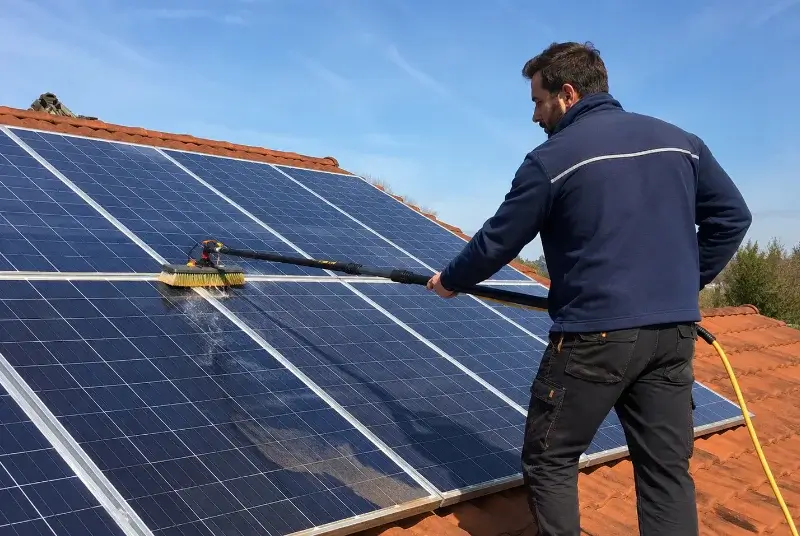 Nettoyage et entretien de panneaux solaires à Arsac