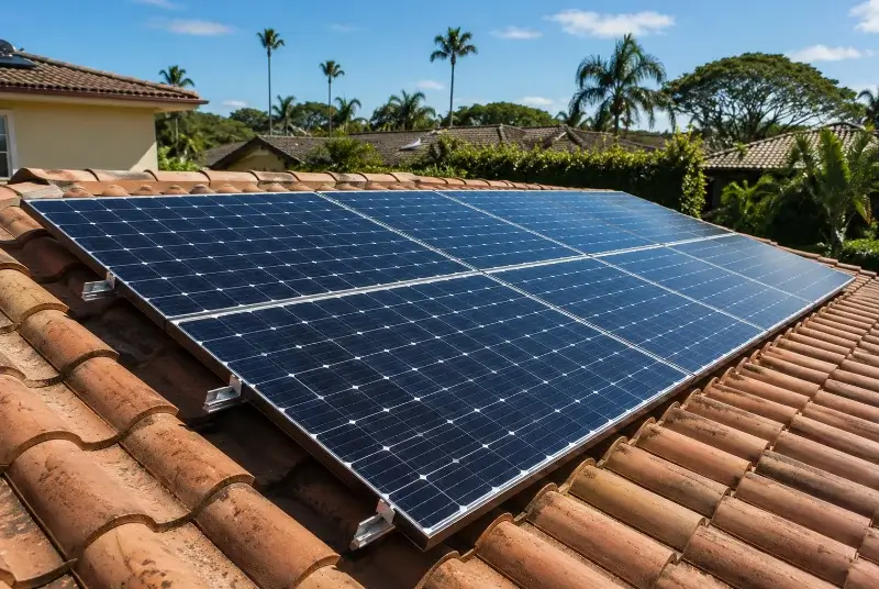 Installation de panneaux solaires à Arsac